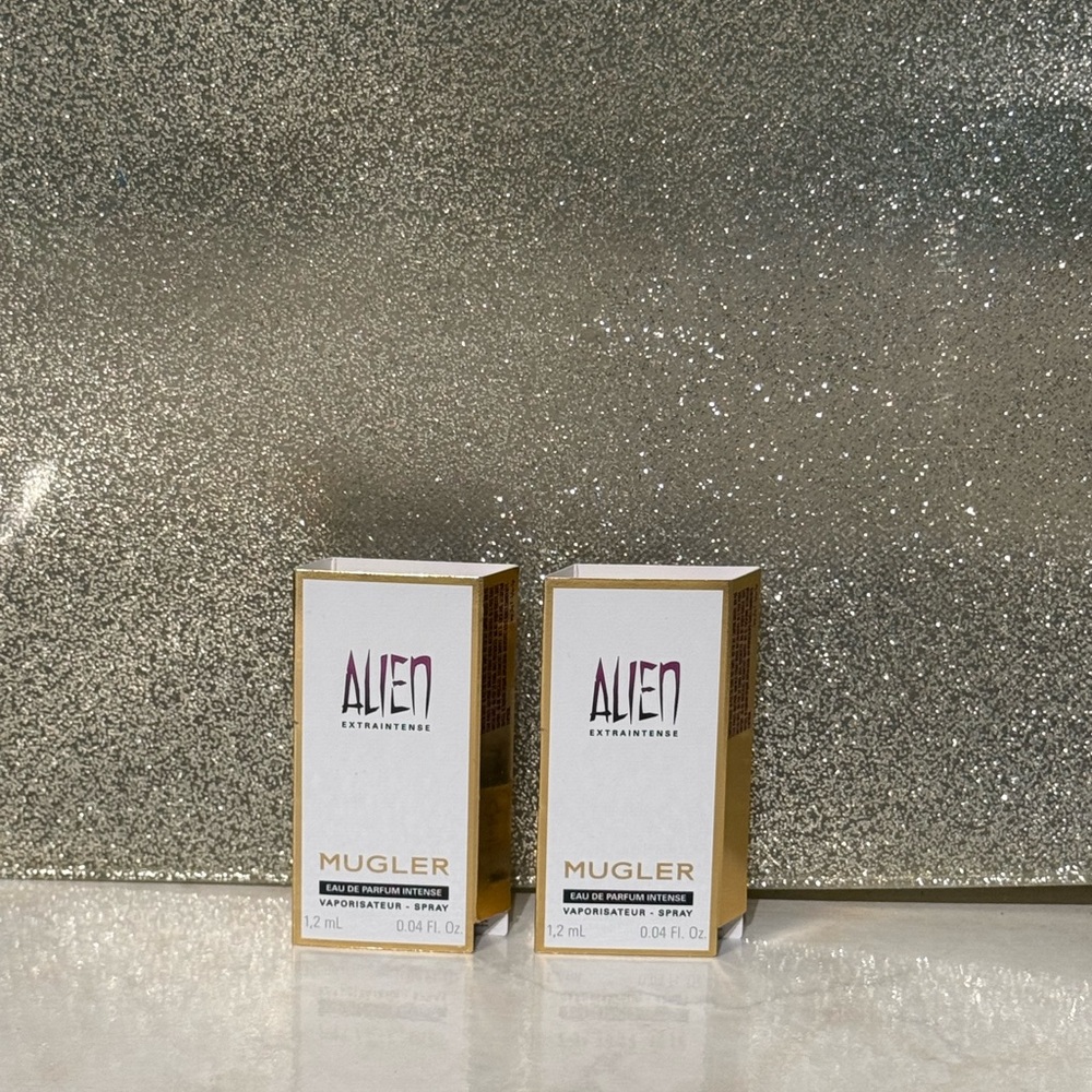 5 for $25 item 🌺 Mugler Alien Extraintense Samples x2